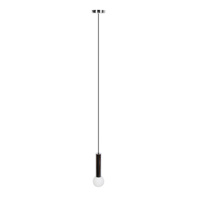 LÁMPARA COLGANTE LED 1.32 M X 10 CM PLATA
