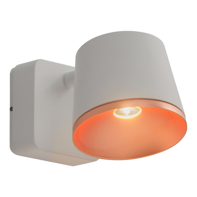 LÁMPARA DE PARED LED 7.5 X 8.8 X 13 CM BLANCO