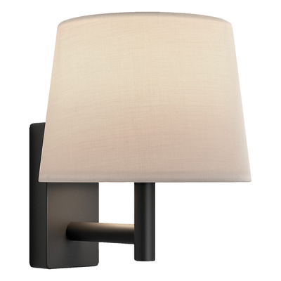 LÁMPARA DE PARED 15 X 20 X 23.5 CM NEGRO