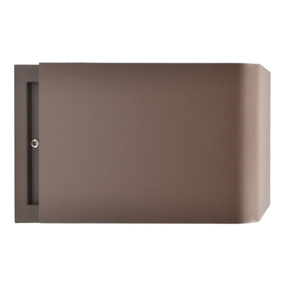 LÁMPARA APLIQUE LED 9 X 11 X 13 CM CAFÉ MARRÓN