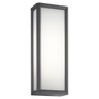 LÁMPARA DE PARED LED 50 X 20 X 15 CM GRIS URBANO