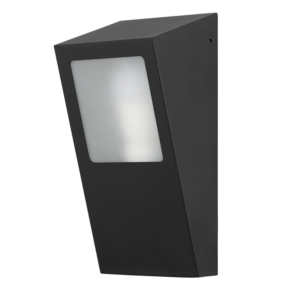 Lámpara de pared 25 x 12 x 10.5 cm negro