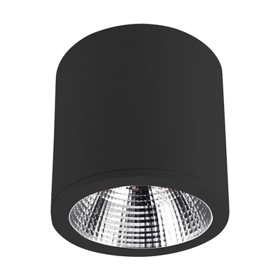 LÁMPARA PLAFÓN LED 20.5 X 18 CM NEGRO