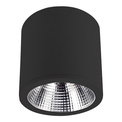 LÁMPARA PLAFÓN LED 20.5 X 18 CM NEGRO