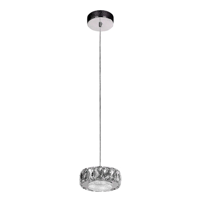 LÁMPARA COLGANTE LED 99.5 X 16.5 CM GRIS