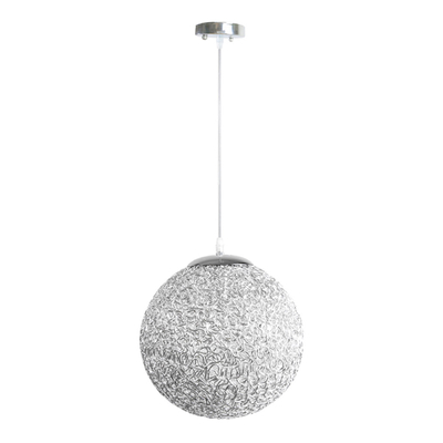 LÁMPARA COLGANTE e27 2.20 M X 31 CM GRIS