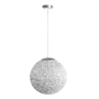 LÁMPARA COLGANTE E27 2.2 M X 31 CM GRIS SATINADO
