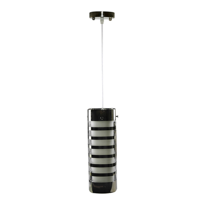 LÁMPARA COLGANTE INCANDESCENTE 1.09 M X 15 CM GRIS