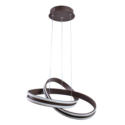 LÁMPARA COLGANTE LED 96 X 37 CM CHOCOLATE