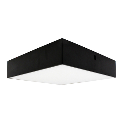LÁMPARA PLAFÓN LED 4 X 17.5 X 17.5 CM NEGRO