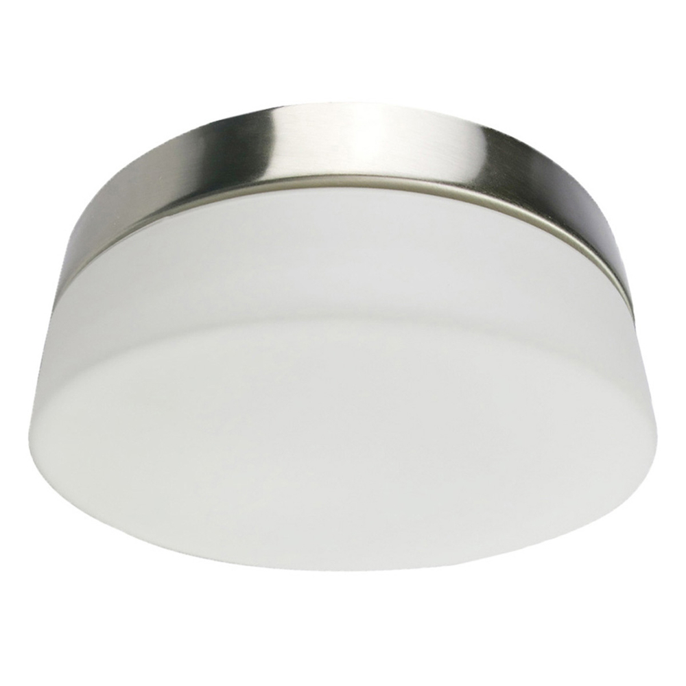 Lámpara plafón led 8 x 23.7 cm plata