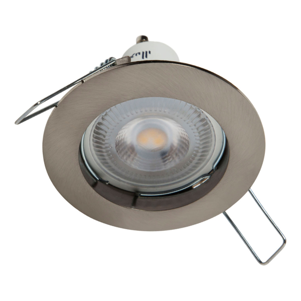 LÁMPARA DE EMPOTRAR EN TECHO TIPO DOWNLIGHT 5.8 X 7.5 CM 1 LUZ SATÍN LUZ CÁLIDA