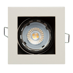 LÁMPARA DE EMPOTRAR EN TECHO TIPO DOWNLIGHT 9 X 7.5 X 6 CM 1 LUZ BLANCO LUZ CÁLIDA