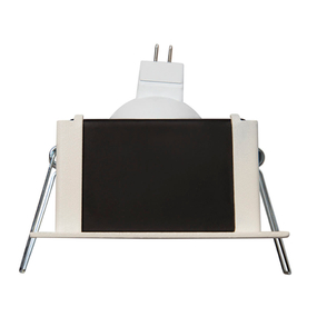 LÁMPARA DE EMPOTRAR EN TECHO TIPO DOWNLIGHT 7.5 X 9 X 6 CM 1 LUZ NEGRO LUZ NEUTRA