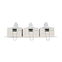 LÁMPARA DE EMPOTRAR EN TECHO TIPO DOWNLIGHT 23.9 X 9 X 7.5 CM 3 LUCES BLANCO LUZ NEUTRA