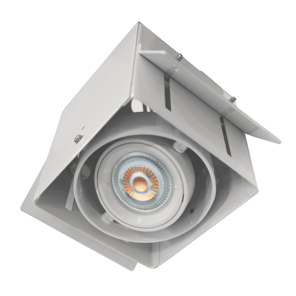 LÁMPARA DE EMPOTRAR EN TECHO TIPO DOWNLIGHT 11 X 10.2 CM 1 LUZ BLANCO LUZ CÁLIDA