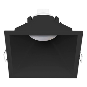 LÁMPARA DE EMPOTRAR EN TECHO TIPO SPOT 6.9 X 9.3 X 9.3 CM 1 LUZ NEGRO LUZ NEUTRA