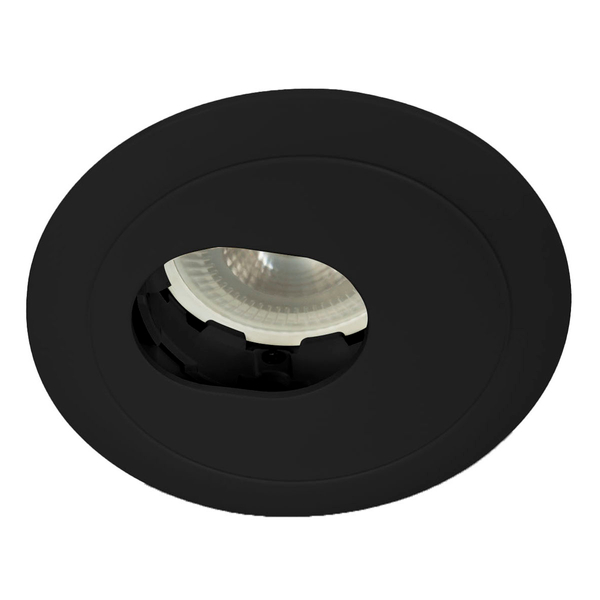 LÁMPARA DE EMPOTRAR EN TECHO TIPO SPOT 3.2 X 8.8 X 3.2 CM 1 LUZ NEGRO SIN FOCO