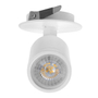 LÁMPARA DE EMPOTRAR EN TECHO TIPO SPOT 11.3 X 8.5 X 8.2 CM 1 LUZ BLANCO SIN FOCO
