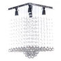 LÁMPARA CANDIL LED 70 X 50 X 50 CM CROMO