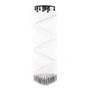 LÁMPARA CANDIL LED 2.35 M X 70 CM CROMO