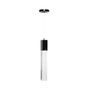 LÁMPARA CANDIL LED 80 X 12 CM NEGRO