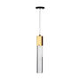 LÁMPARA CANDIL LED 80 X 12 CM DORADO