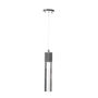 LÁMPARA CANDIL LED 70 X 12 CM PLATA