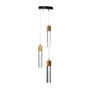 LÁMPARA CANDIL LED 1 M X 30 CM DORADO