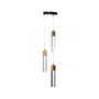 LÁMPARA CANDIL LED 80 X 20 CM DORADO
