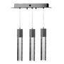 LÁMPARA CANDIL LED 80 X 50 X 12 CM NEGRO