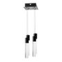 LÁMPARA CANDIL LED 80 X 30 X 30 CM NEGRO