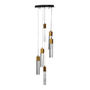 LÁMPARA CANDIL LED 1.20 M X 40 CM DORADO