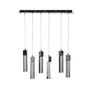 LÁMPARA CANDIL LED 70 x 12 x 60 CM CROMO