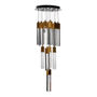 LÁMPARA CANDIL LED 1.40 M X 30 CM DORADO