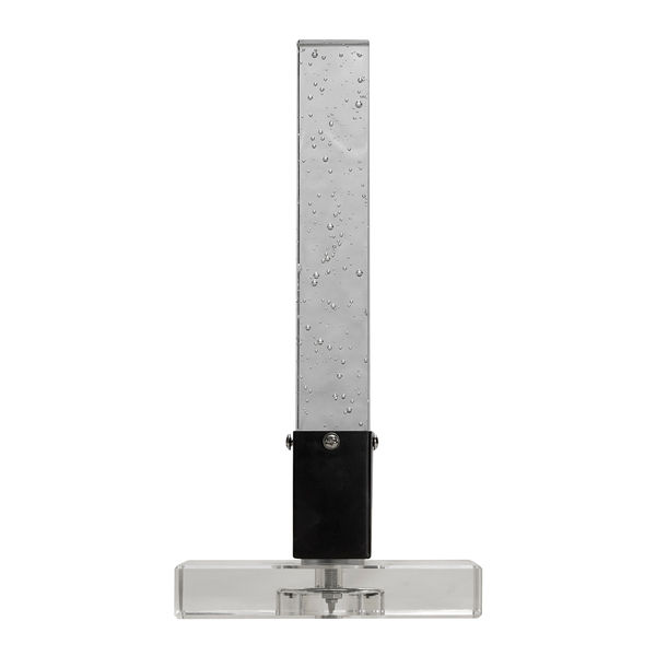 LÁMPARA DE MESA LED 28 X 14 X 14 CM NEGRO