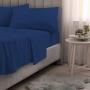 JUEGO DE SABANAS MATRIMONIAL SUMIE ROYAL BLUE