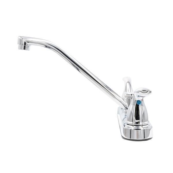 Lavabo Acero Inoxidable Llave Monomando Para Ovalin LLAVE