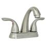 LLAVE MEZCLADORA PARA LAVABO SATINADA GLD300S