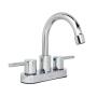 LLAVE MEZCLADORA PARA LAVABO CROMADA GLD302