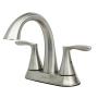 LLAVE MEZCLADORA PARA LAVABO SATINADA GLD401S