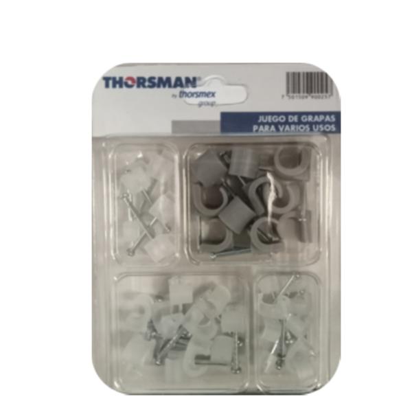 JUEGO DE GRAPAS VARIOS USOS 35 PZAS