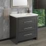 GABINETE CANTON 30 2 PZAS COLOR NEGRO MATE