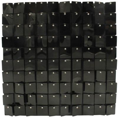 PANEL DECORATIVO 4D DE LENTEJUELAS, 60PZ DE 30X30CM, DECORACION DE FIESTAS