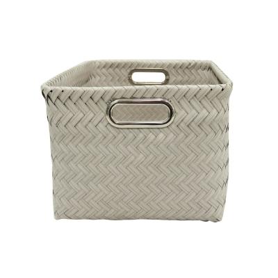 GAVETA TEJIDA TAUPE GD 40X26X20CM