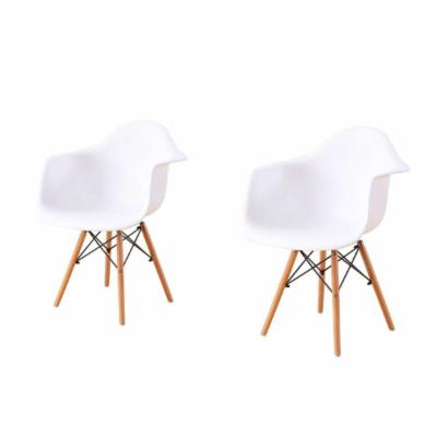 SET 2 SILLAS MILES BLANCA