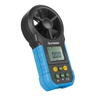 MEDIDOR DIGITAL DE FLUJO Y VELOCIDAD DE AIRE (ANEMÓMETRO)