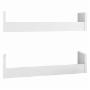 PLAYCON 2 REPISAS ESTANTES FLOTANTES 60 CM (BLANCO F)