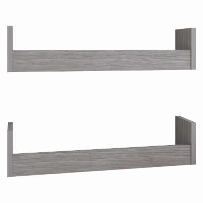 PLAYCON 2 REPISAS ESTANTES FLOTANTES 60 CM (GRIS)