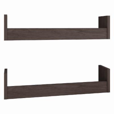 PLAYCON 2 REPISAS ESTANTES FLOTANTES 60 CM (TABACO)